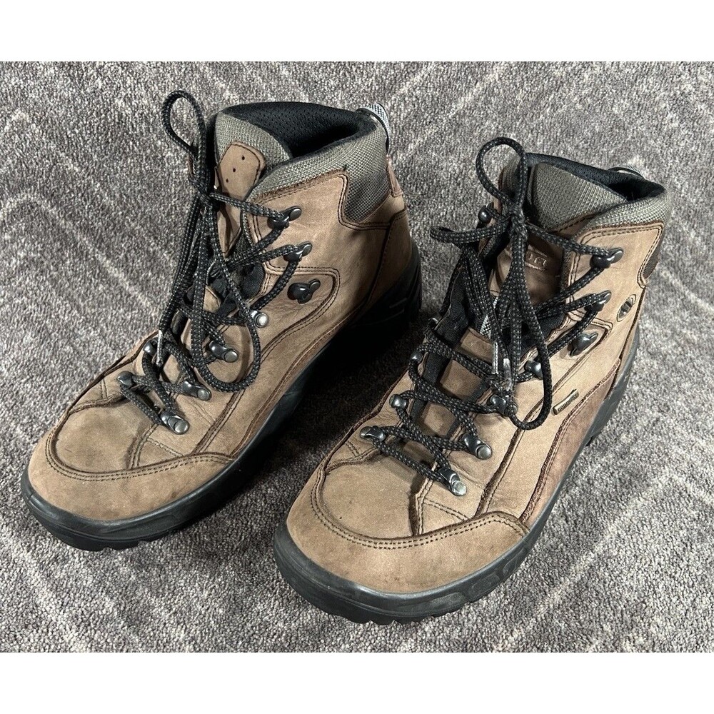 Lowa Men’s Renegade GTX Mid Brown Hiking Boots Gore-Tex Size 11
